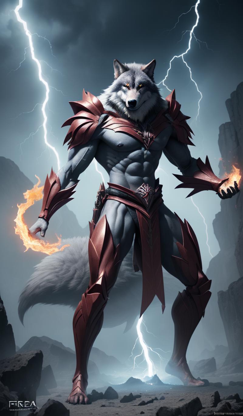 05215-2309332723-magic humanoid strong wolf sorcerer casting a powerful arcane magic spell, fire, ice, lightning, fantasy, occult, mystical, maje.png